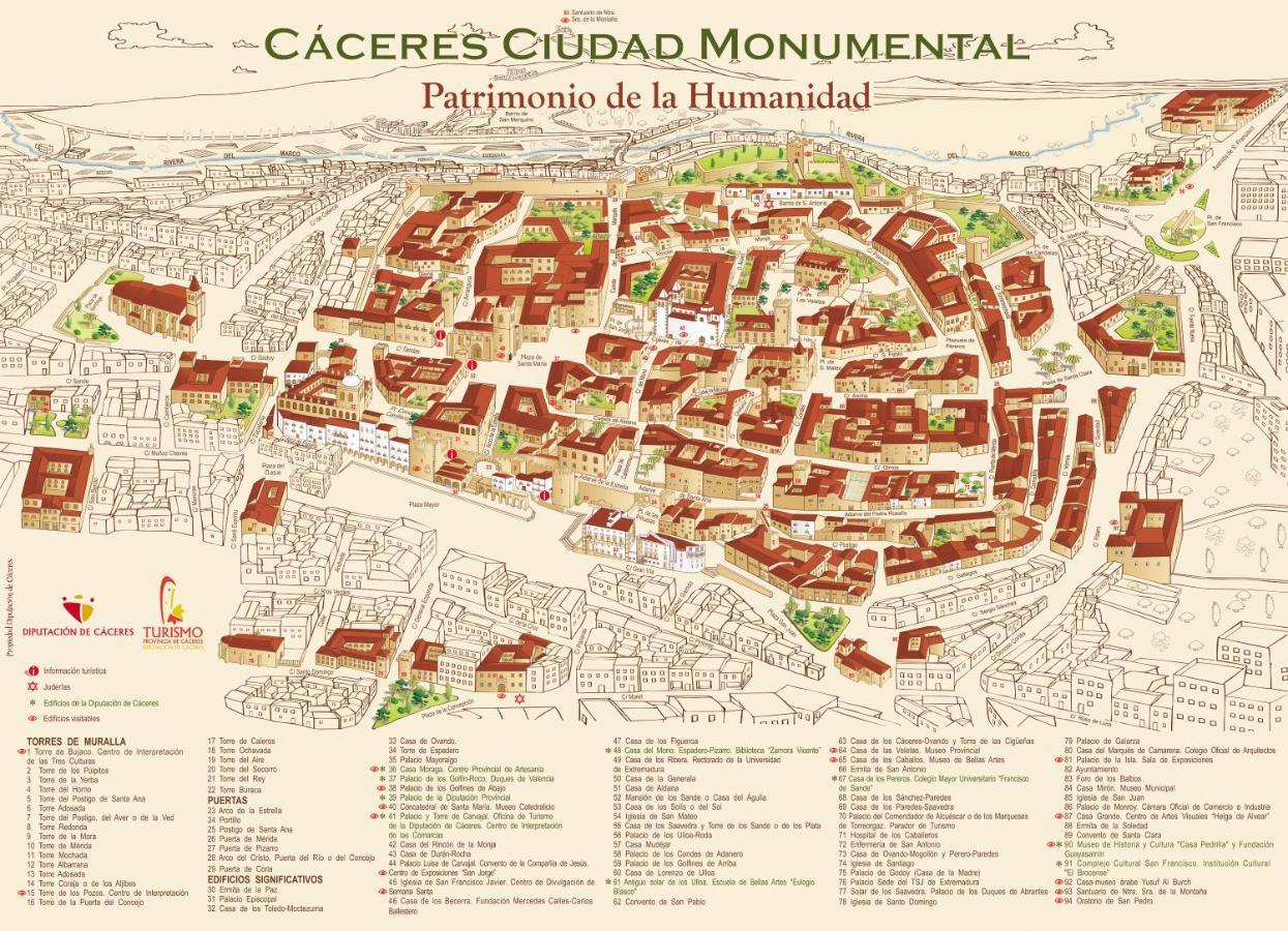 Extremadura Hotel Caces Extérieur photo